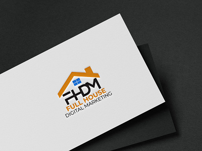 Logo design for Full house digital marketing business logo logo create logo designer logo work professional logo designer redesign logo