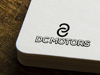 Dc Motors Company logo business identity business logo design illustration logo logo create logo designer logo work minimal professional logo designer redesign logo