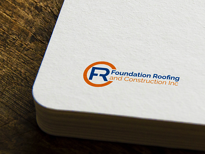 Logo for Foundation Roofing and Construction Inc business identity business logo design icon illustration logo logo create logo designer logo work minimal professional logo designer redesign logo