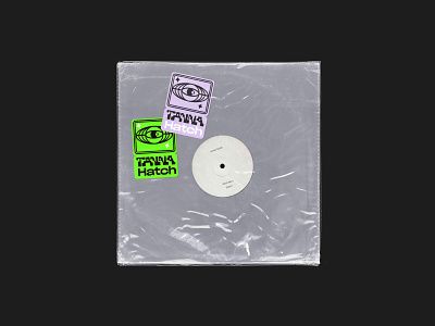 Record Sleeve Design - Shanik Tanna branding design illustration music packaging print record stickers