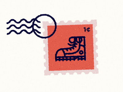 Boot Stamp boot cool hi mail stamp