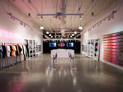 Mose hylde Intens Kylie Pop-Up Shop Los Angeles by Michael Brewer for Shopify on Dribbble