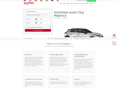 Inchirieri auto aeroport Alfa Rent a Car Cluj airportrentals avramiancuairport inchirieriautocluj inchirierimasiniclujnapoca logo rentacar rentacarcluj rentacarclujairport rentcars