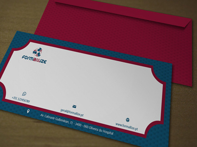 Formallize Lda Identity Work business card folder identity letterhead presentation stationery