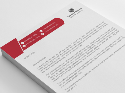 Advance Corporate Letterheads - 2