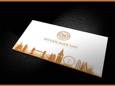 Re Design Miro's Property Business Card - England business card easy england logo property success visiting card