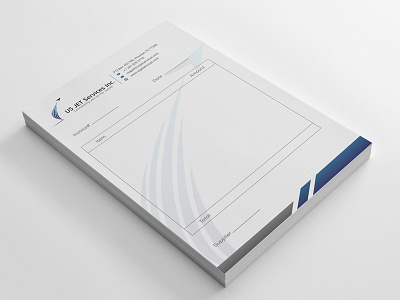 US JET Services blue clean flying jet logo online plane services stationery us usa