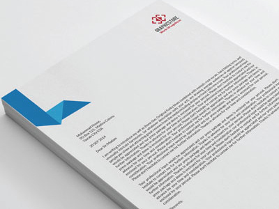 20 Elegant Clean Corporate2 Identity Letterheads