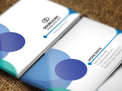 Business Card art black blue both side design business card creative designer flyer graphic green