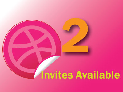 2 Dribbble Invites Available