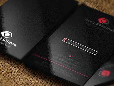 Classic Black Modern Business Card black business card clean corporate creative elegant golden personal print ready sleek smart