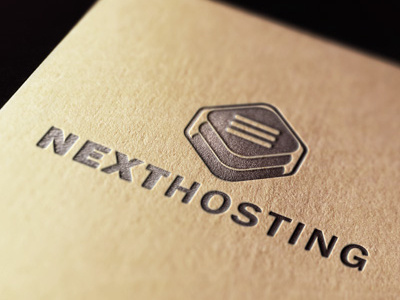 Next Hosting – Hosting, Website, Data host hosting identity logo logotype media server sharing software vector