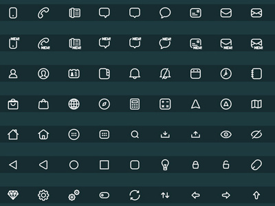 180 Free Freebie UI/UX Icons Set 180 design design download free freebie icon icons set ui ux