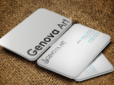 Genova Art Business Card art business card genova