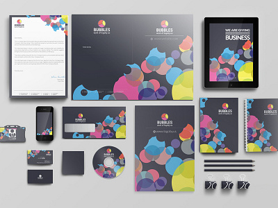 Corporate Identity black design brand design brand designz classic clean dark blue identity