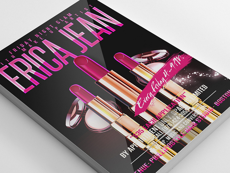 Erica Jean Make Up Artist by Shuja on Dribbble