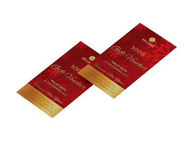 Red Gift Voucher