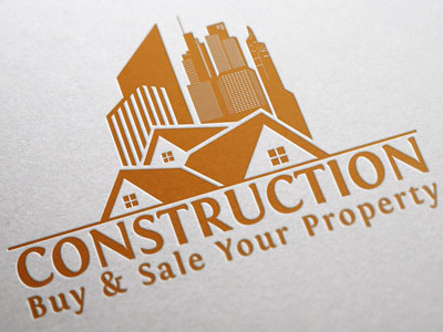 CONSTRUCTION – Buy & Sale Your Property Logo builders building building agency city development construction house logo luxury mortgage professional property property business real estate