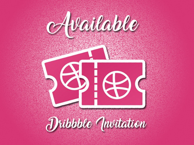 Dribbble Invitation Available