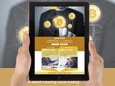 Bitcoin PSD Newsletter Email Template bitcoin digital currency email email design newsletter psd template
