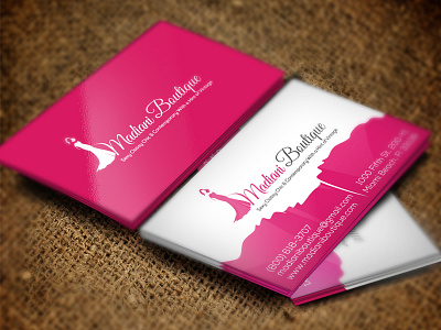 Madiani Boutique Business Card by Shuja on Dribbble