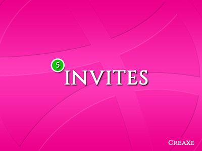 5 invites for U! 5 invites for u draft invites dribbble dribbble invites illustration illustration art invites