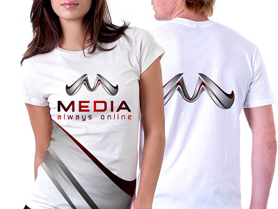 3D Media Online - M Logo