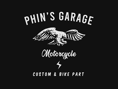 Phins Garage Vintage Badge