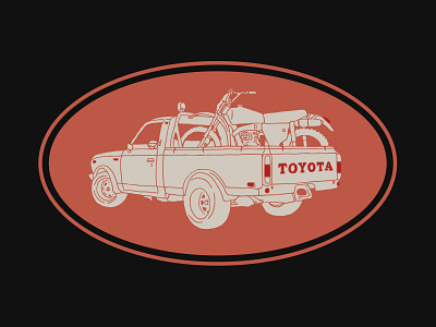 Toyota and Honda Sticker Design
