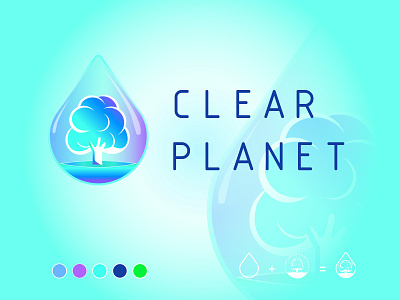 Clear Planet Logo Design