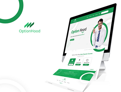 OH mockup modern website design property website ui desgin ui design