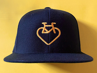 Bike Heart Cap