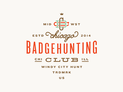 Chicago Badgehunting Club american badgehunting badges classic crest hunting minneapolis mn