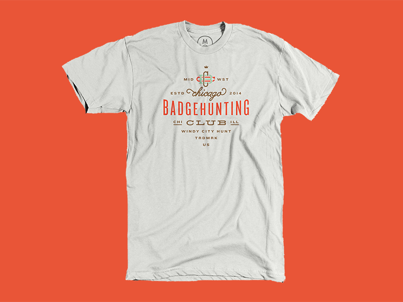 Chicago Badgehunting Club by Allan Peters on Dribbble