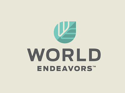 World Endeavors e growth leaf w
