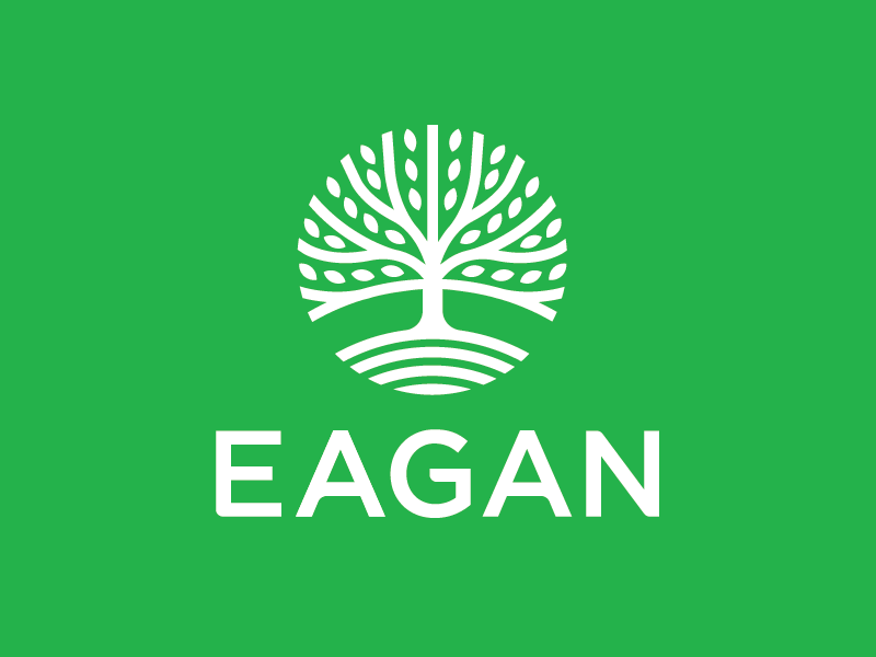 City Of Eagan Rebrand brand branding city green identity logo oak rebrand tree