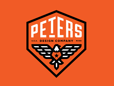Peters Design Co Eagle Badge Revised