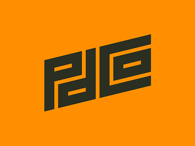 PDCo branding idenity logo typogaphy