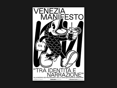 Venezia Manifesto Poster branding design graphic graphic design illustration logo manifesto poster type typogaphy venezia venice