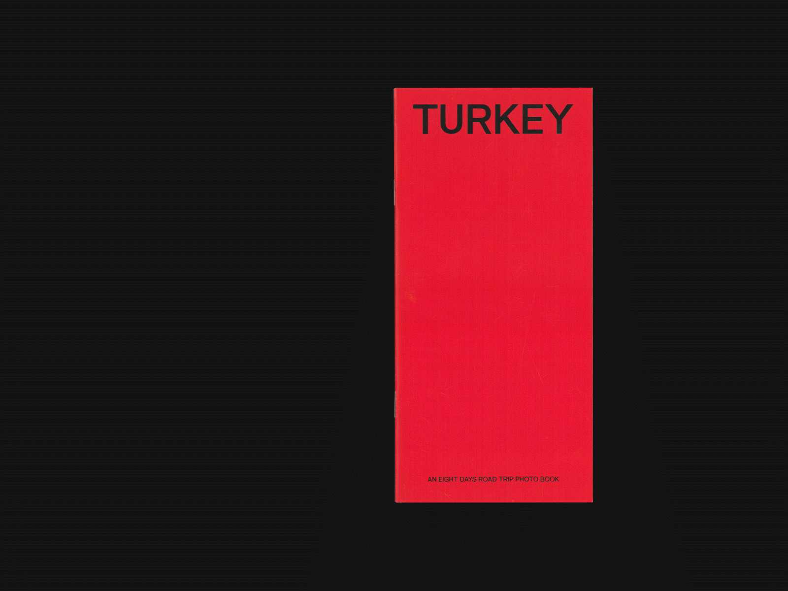 Turkey. An eight days road trip photo book editorial design fanzine graphic design photo book photography road trip turkey type typogaphy