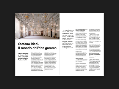 Layout of the Interview with Stefano Ricci