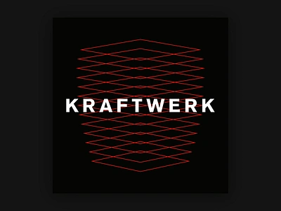 Electronic Music Limited Edition: Kraftwerk akzidenz grotesk album album cover album cover design editorial design electronic electronic music graphic design kraftwerk minimal minimalist music swiss swiss design synth type vector vinyl vinyl cover vinyl record