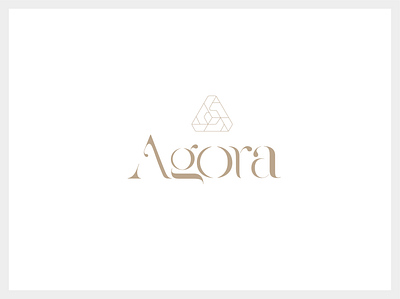Agora Logo Concept architecting brand branding concept design drawing illustration interior iran logotype mobile persian print typogaphy vector web