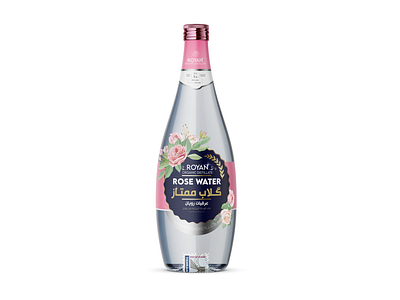 Rose Water Label Design