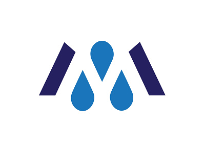 M Water Logo