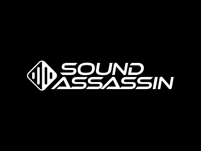 Sound Assassin Logo assassin logo car product logo car stereo sound logo sound assassin logo sound insulation logo