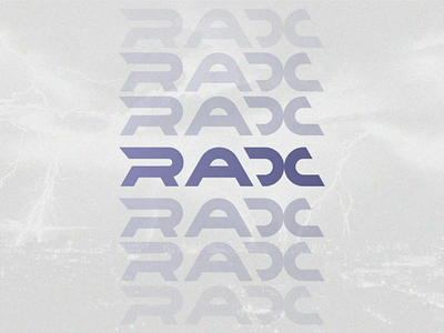 RAX wordmark. logo art illustrator
