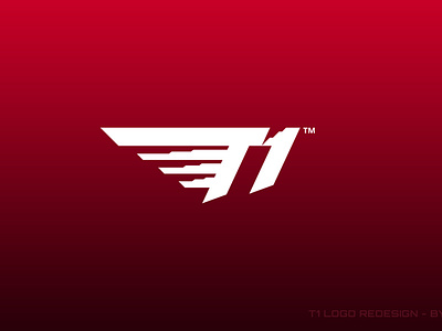 T1 organization logo redesign.