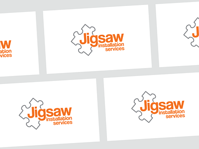 Jigsaw Installation Services - Logo branding design graphic design logo minimal