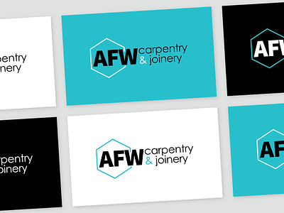 AFW Carpentry & Joinery - Logo branding design graphic design logo minimal